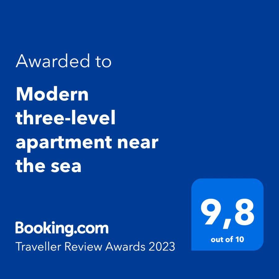 Modern Three-Level Apartment Near The Sea 贝纳尔马德纳 外观 照片
